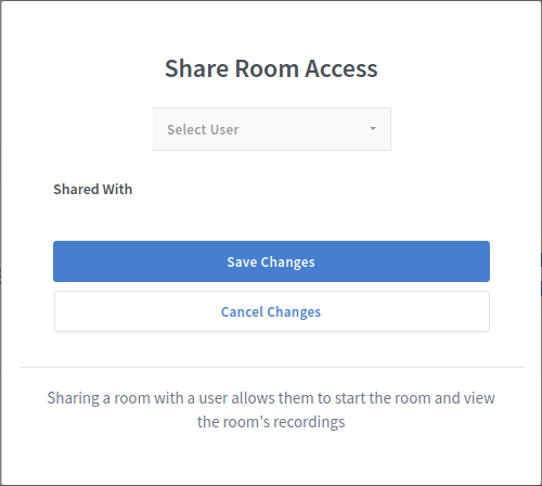 Greenlight Room Shared Modal